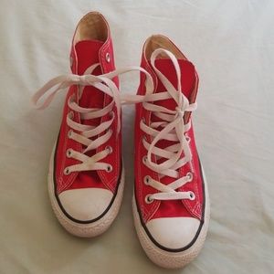 Converse All Star high top red